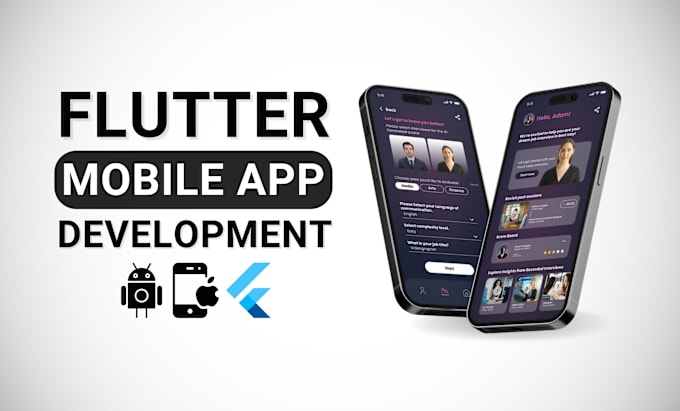 Do flutter app development, ios app, android mobile app, firebase ...