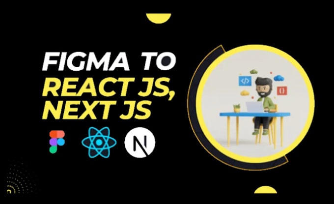 Convert figma to react or next js using tailwindcss or material ui by ...