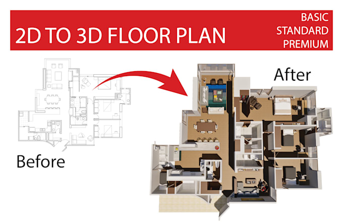 make a 3d sketchup model from your plan or sketch