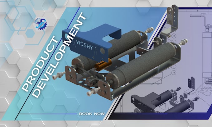 develop industrial product design concept and prototype
