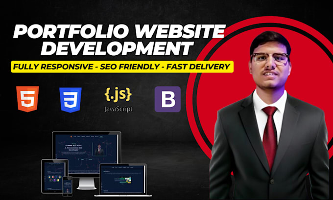 Create and design professional portfolio website by Syedahmadaliriz ...