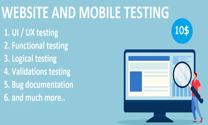 test your website and mobile applications