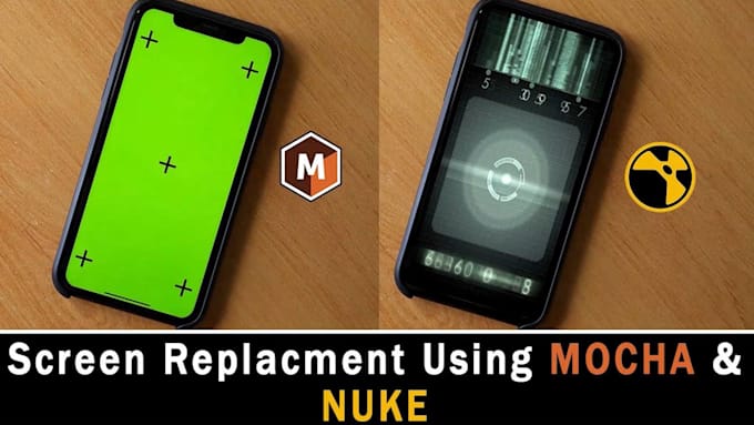 do any screen replacement, green screen tracking