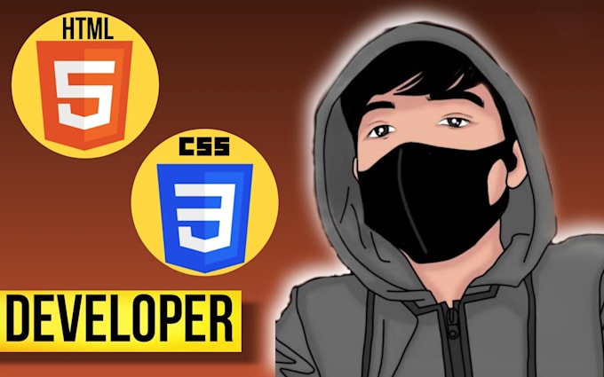 Create a responsive website using react html css javascript by ...