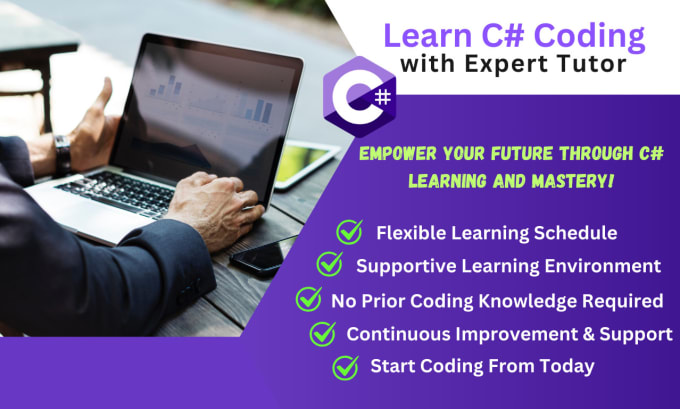 Teach you how to code in c sharp by Usman_devloper | Fiverr
