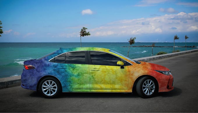 do stunning and professionally vehicle wrap design