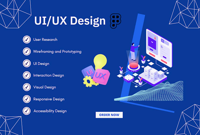 do website and mobile UI UX design for your dream projects
