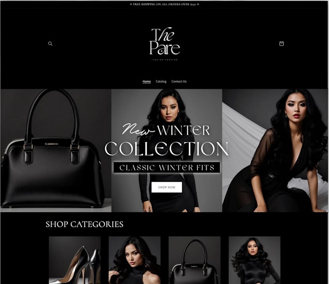 do professional shopify store setup and optimization