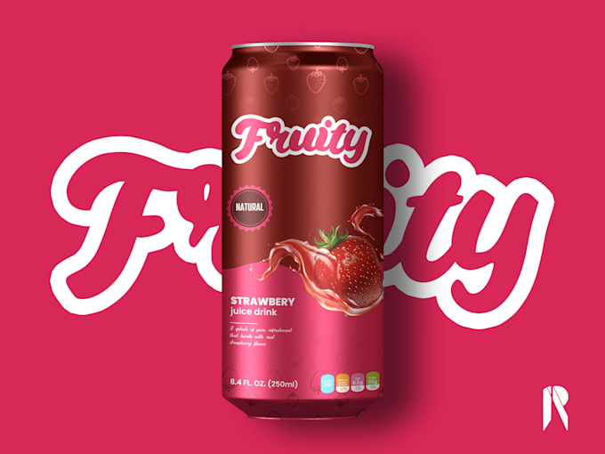 product packaging label for your beer, drink or beverage