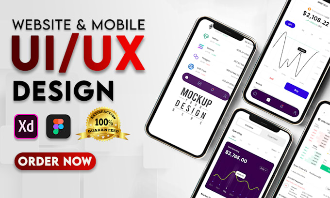 ui ux design, create mobile app ui ux or website ui ux design