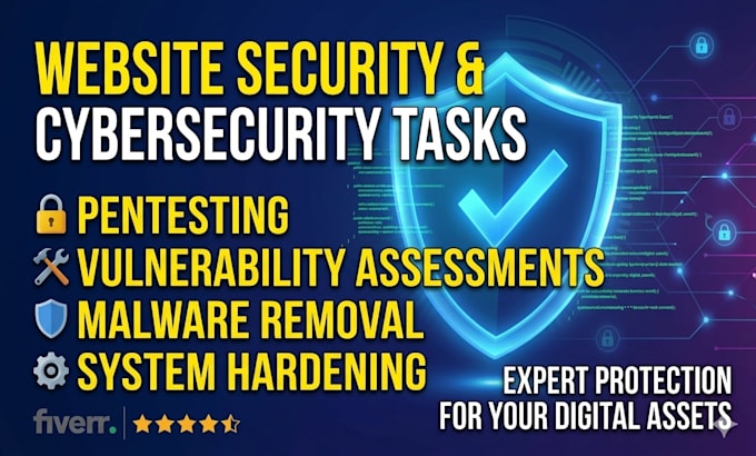 perform application security testing and malware removal