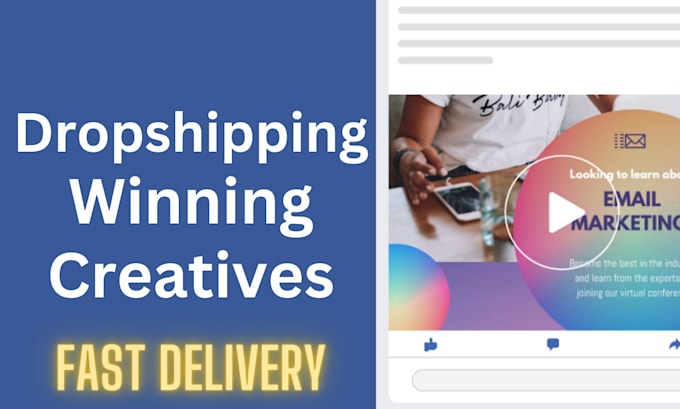 create dropshipping video ad creatives