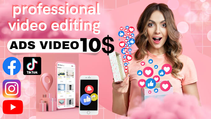 do video ads for your amazon product, dropshipping, shopify video ads