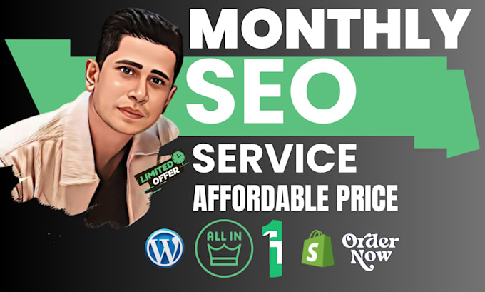 do white hat complete monthly SEO service for google ranking with high da