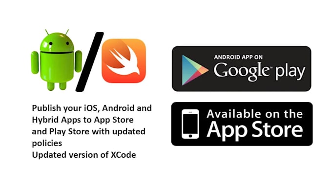 upload your app to play store and app store