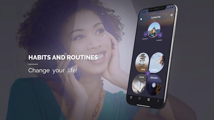 create cool mobile application video