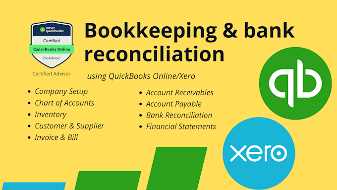 do quickbooks online bookkeeping and bank reconciliation