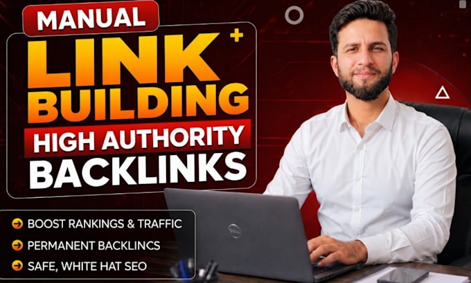 do manual link building and high authority backlink service