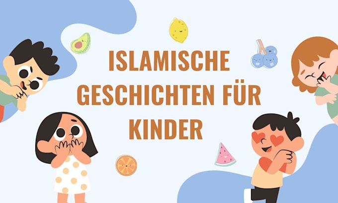write german islamic stories for children