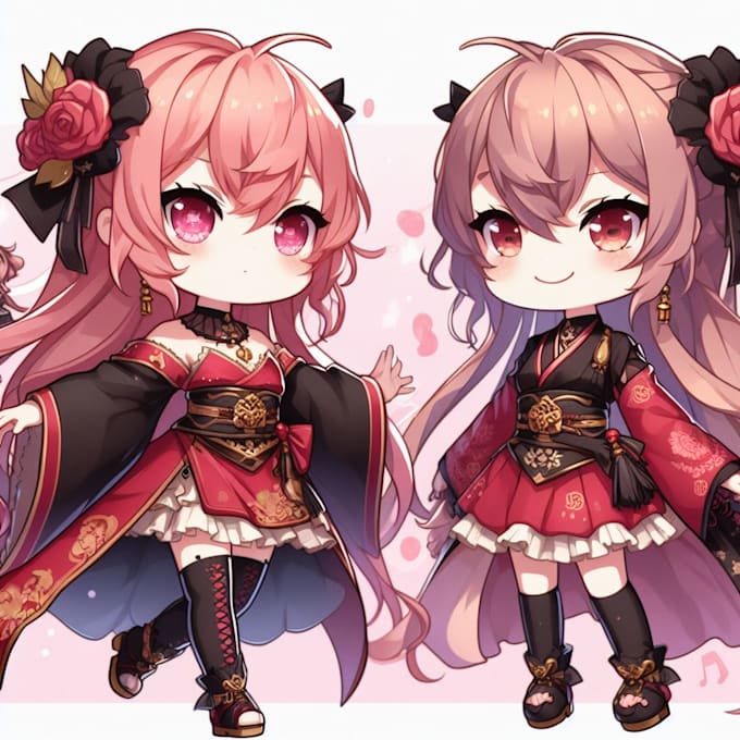 make unique style chibi character or fanart