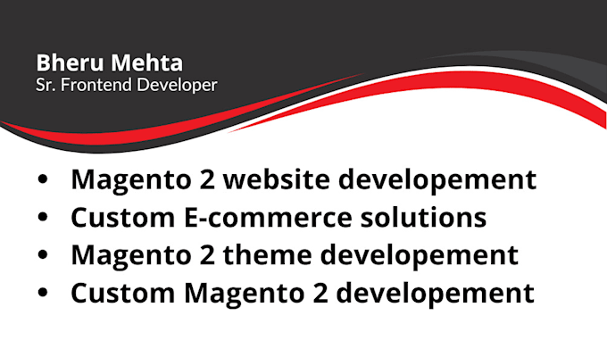 build high quality magento 2 website