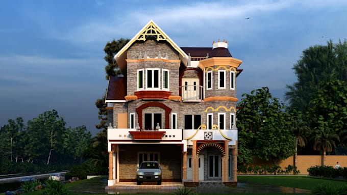 Do architectural and structural bim model a in revit by Mehar__ali | Fiverr