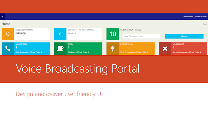 develop voice broadcasting portal integrated tts ai whatsapp SMS API