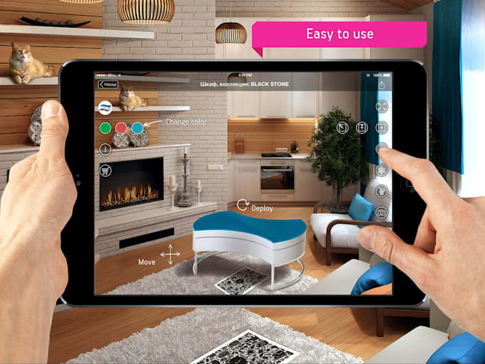 develop augmented reality app, 3d measurement ar app, 3d home scanning app