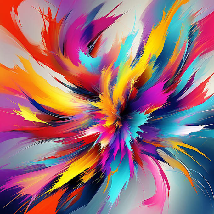 paint digital professional abstract art