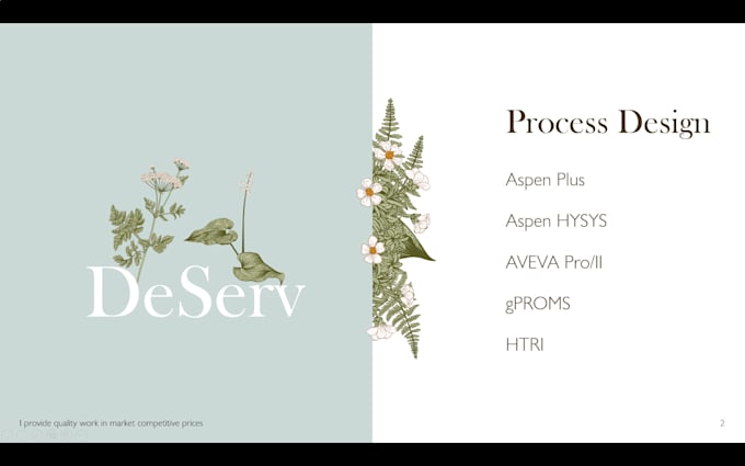 do process and equipment design