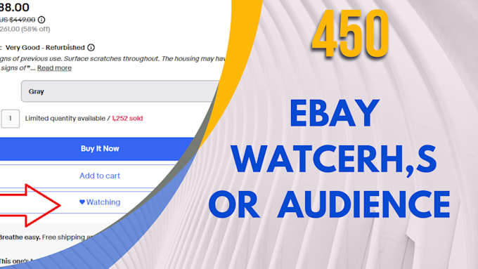 do setup or improve your ebay store products to 450 audience