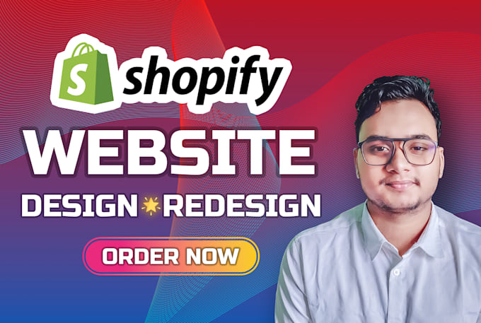 create or setup shopify website dropshipping store design