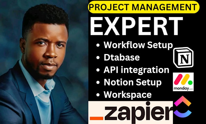 Setup automated monday crm clickup airtable trello asana notion
