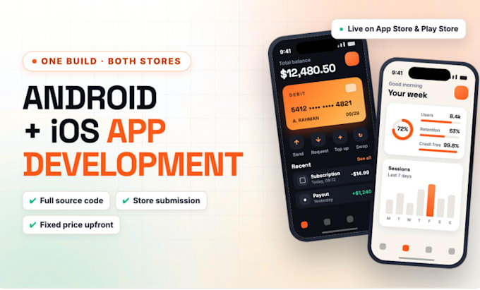 create ios android applications with flutter