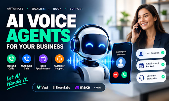 build ai voice agents for inbound and outbound calls