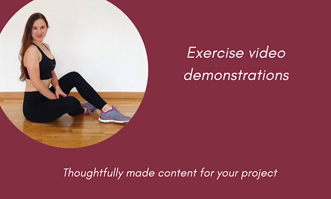 create follow along workout video