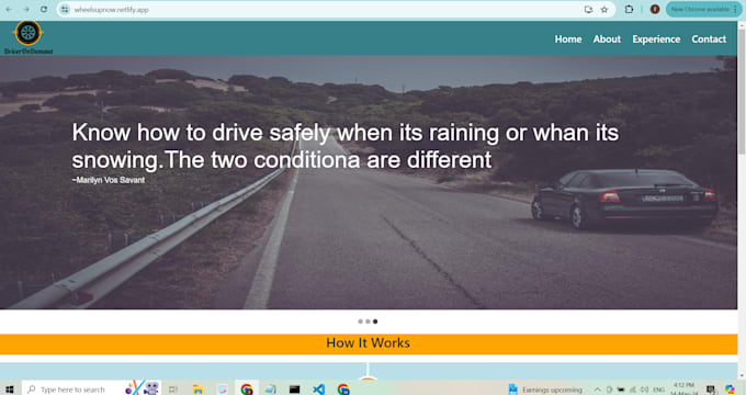 do website development using react js