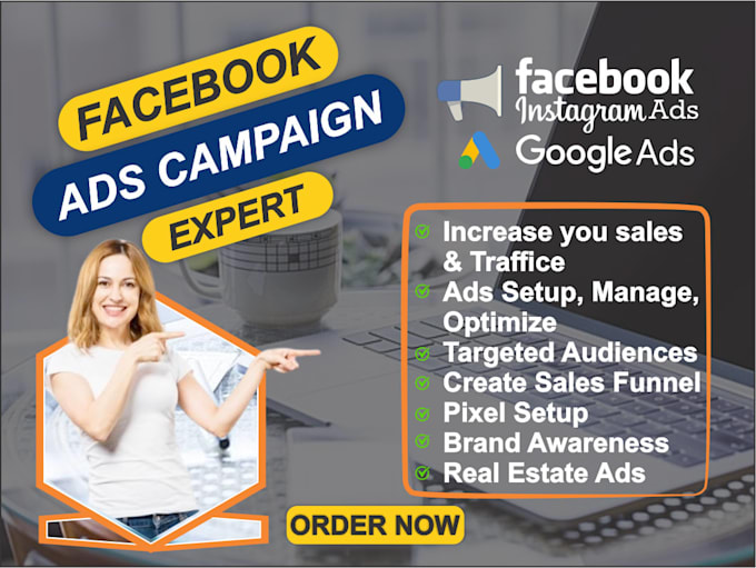 create facebook, insta lead generation ads for your business