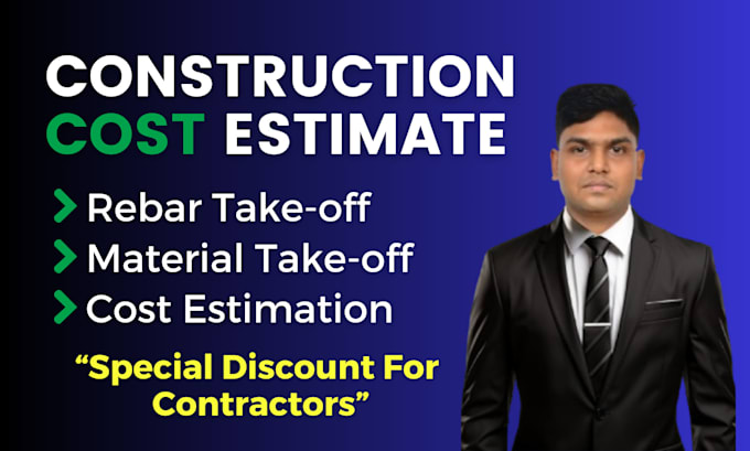 create rebar takeoff material takeoff reinforcement cost estimation