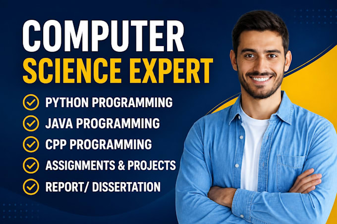 do computer science assigned java python cpp programming tasks and projects