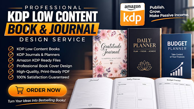 create KDP low content book, KDP amazon, kdp journal, book cover design, kdp