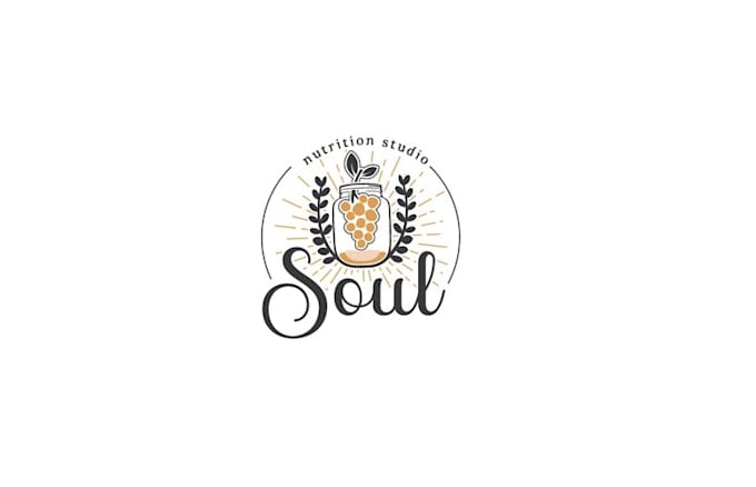 soul nutrition studio logo design