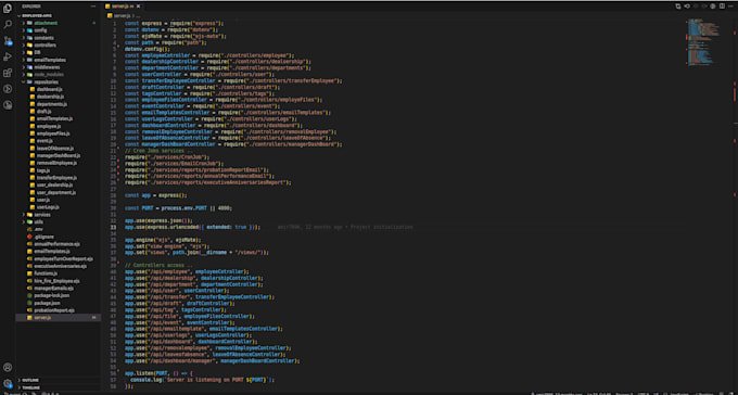be your nodejs backend developer for developing apis