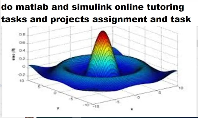 do matlab and simulink online tutoring tasks and projects assignment and task