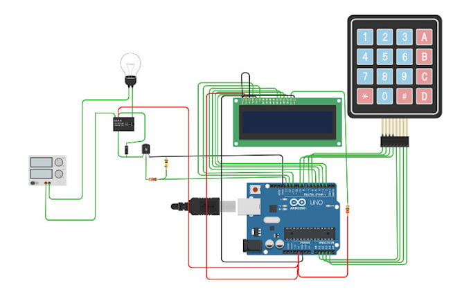 Do arduino simulation project in tinkercad and proteus by Pawaragamage ...