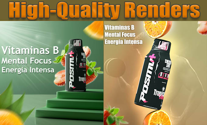 do stunning 3d amazon product animation and 3d product rendering in blender 3d