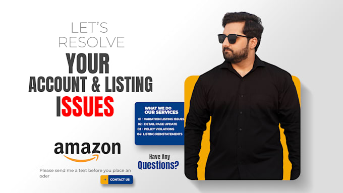 fix or create an amazon variation listing