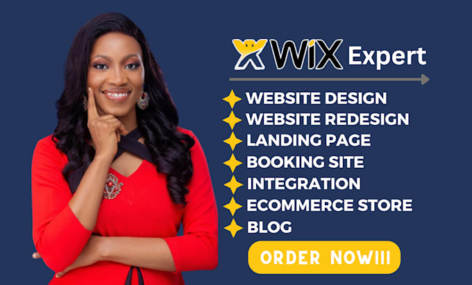 create your business website with wix