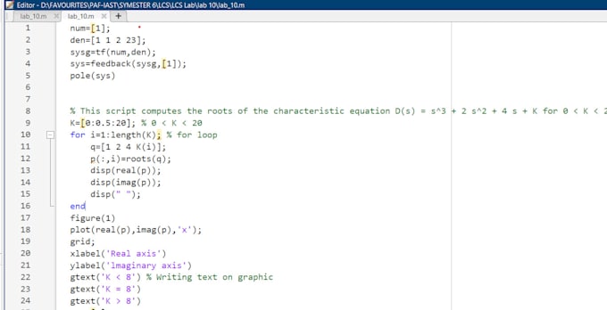 do matlab programming and simulink modelling and analysis