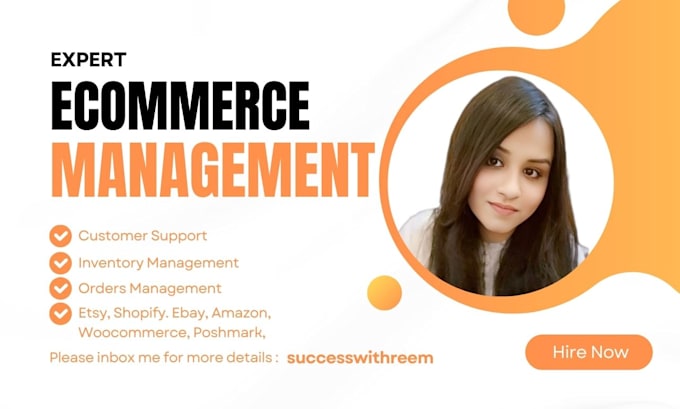 do full time ecommerce store management and customer support